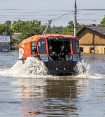 В Херсонской области зафиксировано уменьшение уровня воды