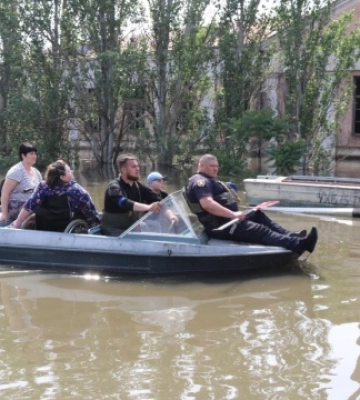 На правобережній Херсонщині підтоплені 32 населені пункти