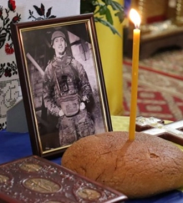 У Чернігові попрощалися із захисником Маріуполя Миколою Барановським