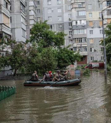 Підрив росіянами Каховської ГЕС: внаслідок затоплення загинули щонайменше 5 людей, 13 вважаються зниклими безвісти, – МВС
