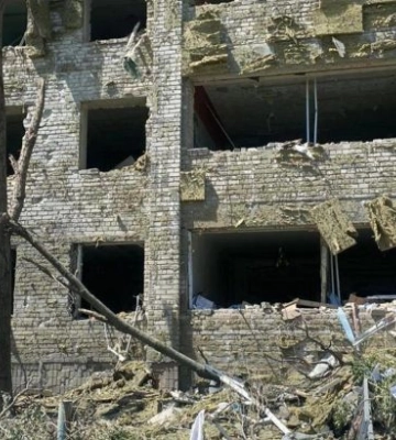 У Гуляйполі російські війська обстріляли медичний заклад
