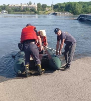 Через підрив Каховської ГЕС затоплене село Новогреднєве Херсонської області