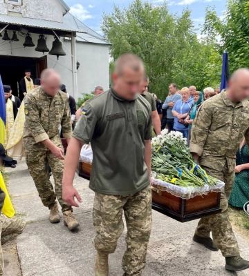 На Волині попрощалися із 40-річним Воїном, який помер через недугу (Фото)