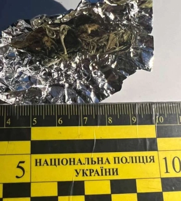 В Ужгороді виявили молодика з ймовірними наркотичними речовинами