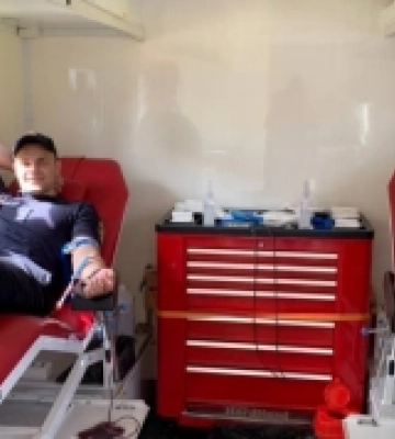 Ковельські рятувальники стали донорами крові для українських захисників