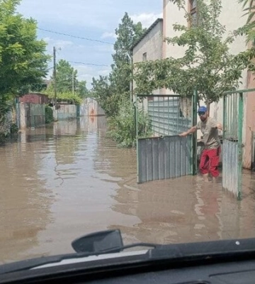 Рівень води в Миколаєві знизився і становить один метр