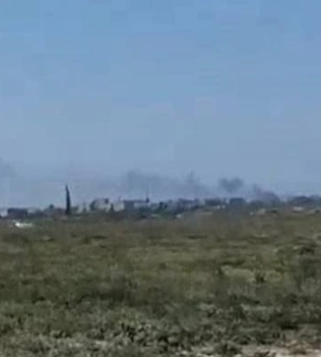 ВСУ ударили по россиянам в Геническе: в сети показали видео &quot;прилетов&quot;