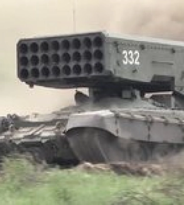 ВСУ уничтожили под Запорожьем российскую тяжелую огнеметную систему &quot;Солнцепек&quot; – видео