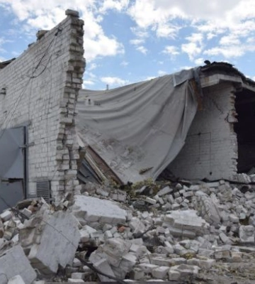 У Черкаській ОВА показали наслідки ворожого ракетного обстрілу Умані