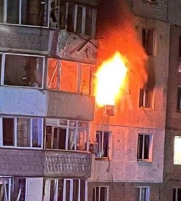 В Одессе обломки дрона попали в одну из жилых многоэтажек – есть предварительная информация о гибели двух человек
