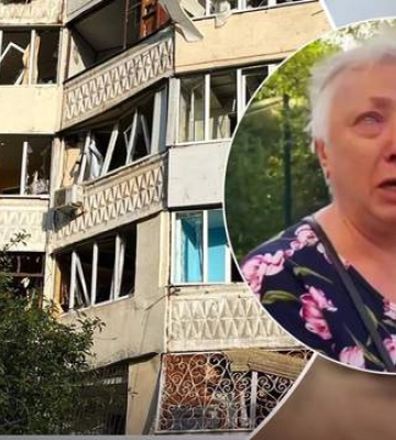 &quot;Все выбило насквозь, я выскочила и кричу &quot;Иисус, Иисус&quot;, – очевидца об атаке на Одессу