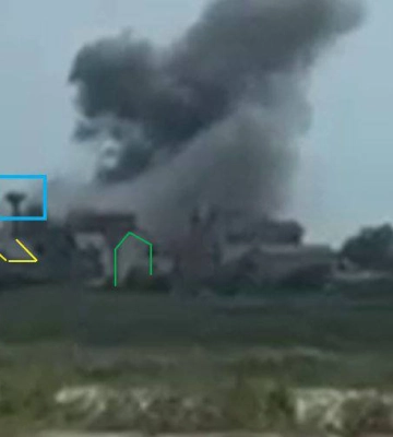 ЗСУ вдарили по штабу окупантів на Арабатській косі, який у квітні відвідував путін (, )
