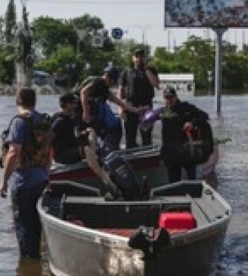 Рівень води поступово падає: ситуація на Херсонщині після підриву Каховської ГЕС