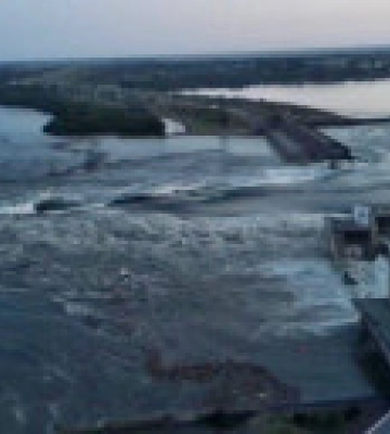 У Каховському водосховищі може залишитися 6-7 метрів води - Укргідроенерго