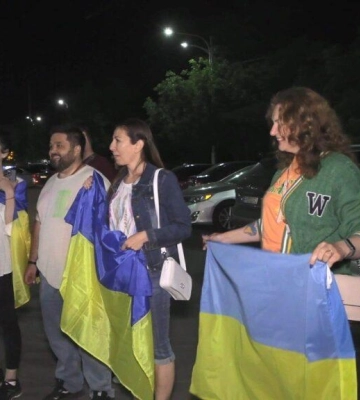 Після полону до рідного міста Ізмаїл повернувся воїн полку «Азов» Василь Позигун (відео)