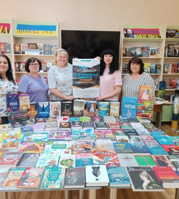 Охтирська міська бібліотека перемогла у проєкті «Книжкові гранти»
