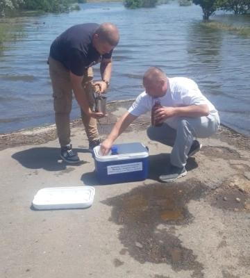 На Миколаївщині провели дослідження води в річці та лимані