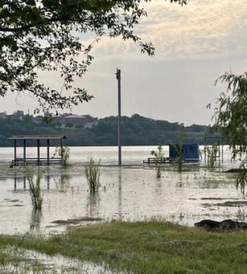 В Николаевской области вода начала отступать, уровень подтопления снизился на 36 см