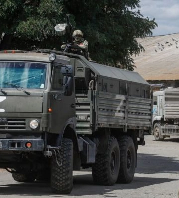 Из-под Мелитополя оккупанты не успевают вывозить трупы своих военных в КамАЗах