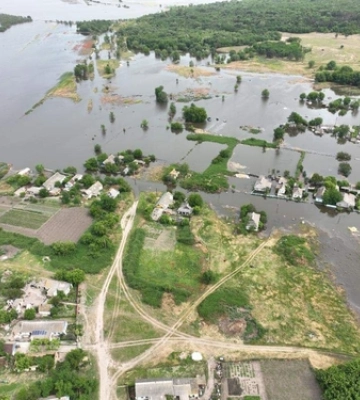 Рівень води у Каховському водосховищі впав на 7 метрів, – Укргідроенерго