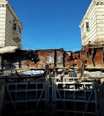 Рівень води у Каховському водосховищі за добу знизився більше ніж на метр