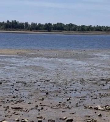 Рівень Каховського водосховища впав ще на метр