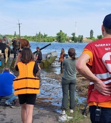 У Снігурівці на Миколаївщині рівень води продовжує спадати, у зоні підтоплення залишається 13 населених пунктів, -  МВА