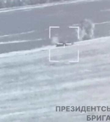 Украинские военные уничтожили российскую БМП из &quot;Стугны&quot; в районе Бахмута. ВИДЕО