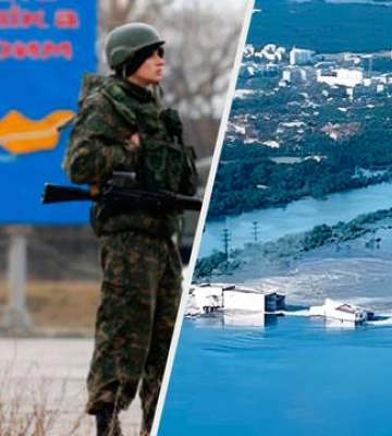 Как Россия может обеспечить водой Крым после подрыва ГЭС: анализ британской разведки