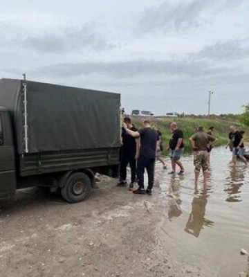 У Бериславському районі на Херсонщині затопило 270 будинків, дві насосні станції та мости, школи та цвинтар