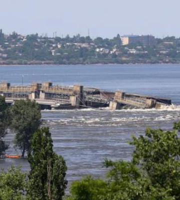 Росія підриває дамби на окупованих територіях Запоріжжя: Жданов пояснив мету окупантів