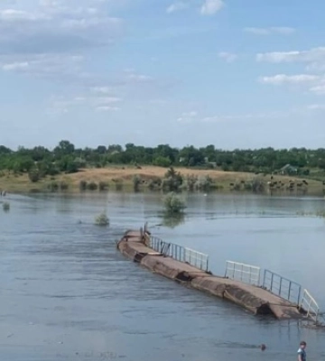 Оккупанты взорвали дамбу в Донецкой области, есть подтопления — Шершень