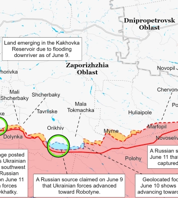 Украинским войскам удалось освободить 5 населенных пунктов южнее пгт Великая Новоселка Донецкой области – ISW