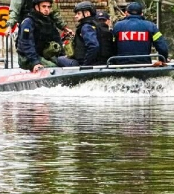 Оперативна інформація щодо ліквідації наслідків підриву росіянами Каховської ГЕС: станом на 9:00