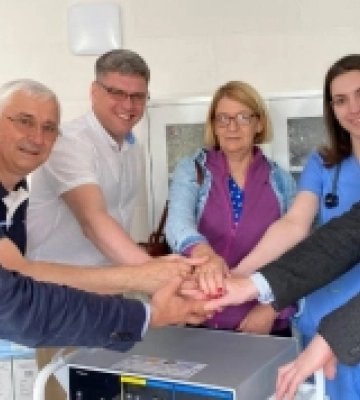 У Нововолинській лікарні побували  представники Міжнародного комітету «Ротарі» з Франції