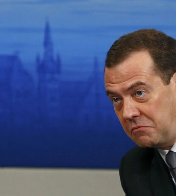 Медведєв показав росіянам навички фотошопу, поки мріяв про Київ 
