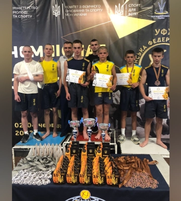 Спортсмени з Полтавщини вибороли 14 медалей на чемпіонаті України з хортингу