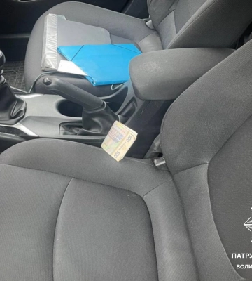 У Луцьку п&amp;#039;яний водій намагався відкупитись від патрульних за 1000 гривень