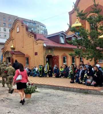 У Сумах віддали шану загиблому захиснику Олексію Гулі