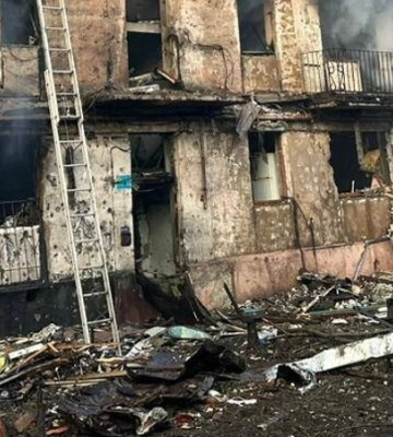Ночная атака РФ. В Кривом Роге попадание в пятиэтажку, есть погибшие, в Харькове — удар по инфраструктуре, в Киеве сбиты все цели