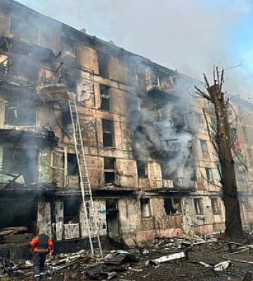 Массированная ракетная атака по Кривому Рогу: есть погибшие