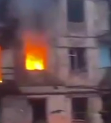 &quot;Вот он, русский мир&quot;: в сети появились кадры последствий обстрела Кривого Рога (фото, видео)