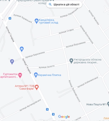 В Ужгороді на вулиці Карпатської України буде перекрито ділянку дороги
