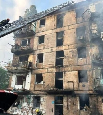 Обстрел Кривого Рога: вражеские ракеты несколько раз ударили по городу