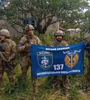 Одеські морпіхи продовжують гнати окупантів з української землі: на Донеччині звільнено населений пункт Макарівка (відео)