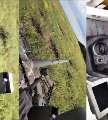Танк Т-80БВМ зразка 2022 року затрофеїли українські воїни поблизу села Нескучне на Донеччині. ВIДЕО