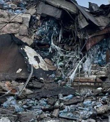 Зеленський показав наслідки нічного удару РФ по Кривому Рогу