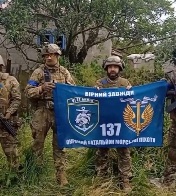 Морпехи показали, как освобождали Макаровку в Донецкой области — видео