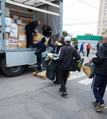 У Харкові зібрали понад 200 тонн допомоги мешканцям Херсонської області