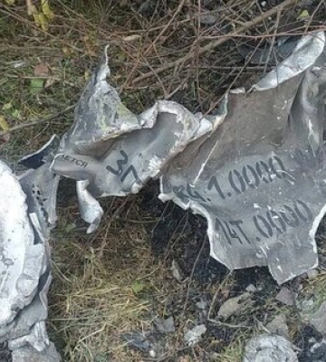 На Хмельниччині уламки збитих російських повітряних цілей упали на житлові будинки